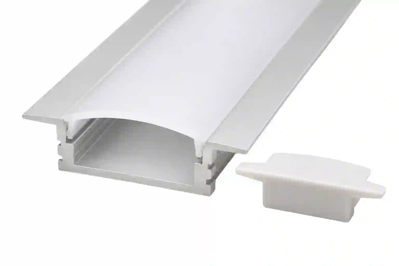Technický průřez profilu MIKRO WIDE IN celková šířka 25mm zasazená část 17,3mm kanál 12,5mm výška 7mm